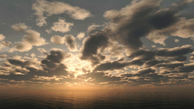 スカイドーム(冬の夕空) VOL.GG8