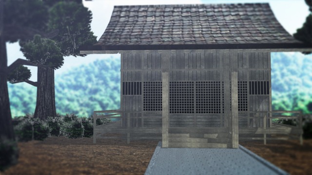 古びた神社