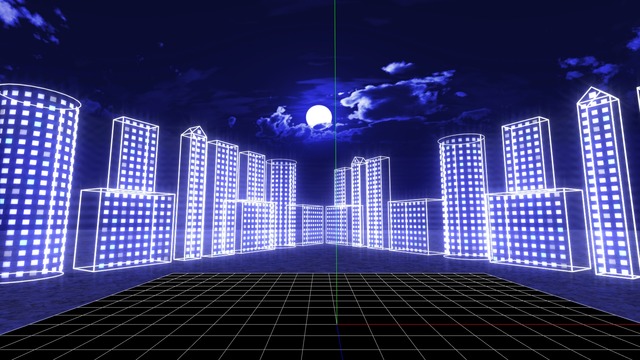 ステージ(モブ夜景用ビル) VOL.ST17