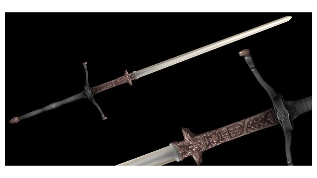 ツヴァイヘンダー風武器アクセサリ