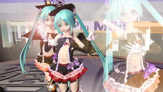 ままま式改変　ハロウィンあぴミク