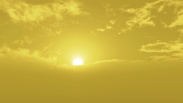 スカイドーム(黄砂の空) VOL.LL7