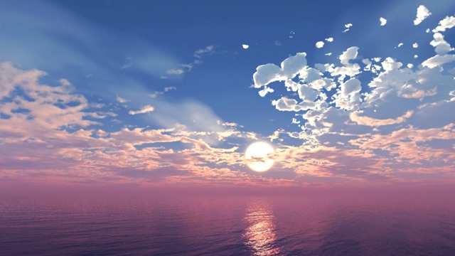 スカイドーム(柔らかな朝焼け) VOL.YY6