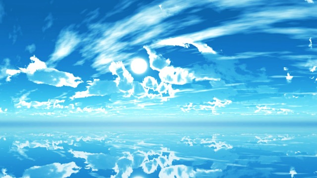 スカイドーム(清涼感のある青空) VOL.QQ8