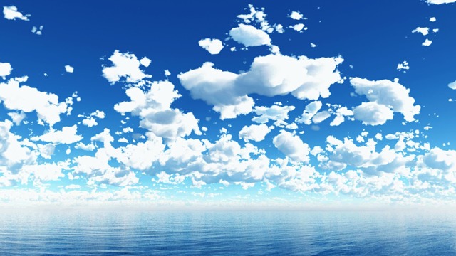 スカイドーム(ふんわり雲の青空) VOL.TM3