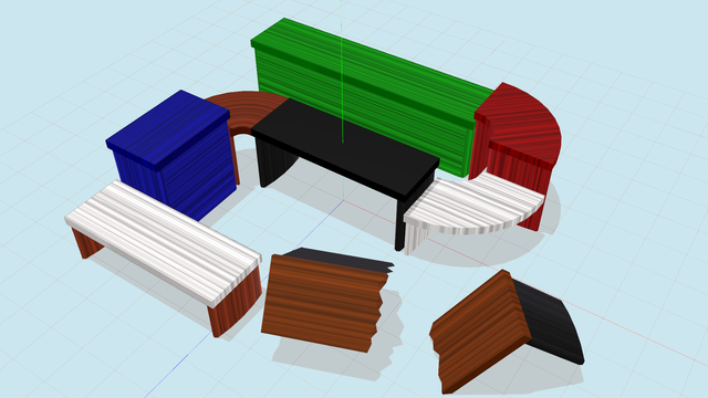 組み合わせデスク