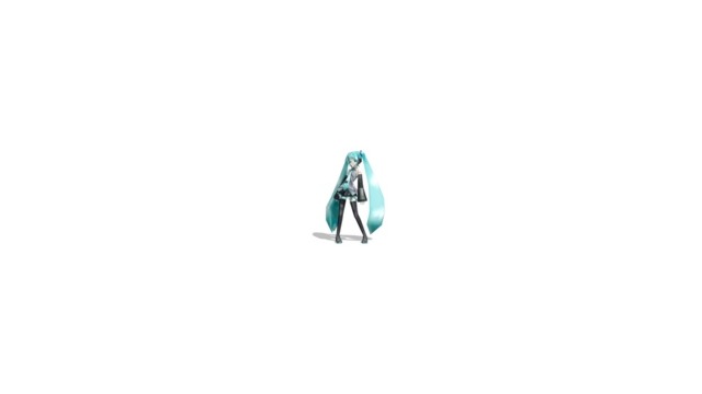 1052初代さん用ミク立ちポーズ
