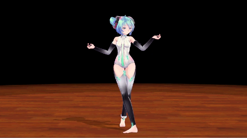 mmd クリアランス リタだけの純情スカート