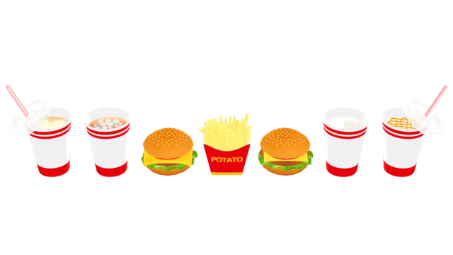 ハンバーガーセット