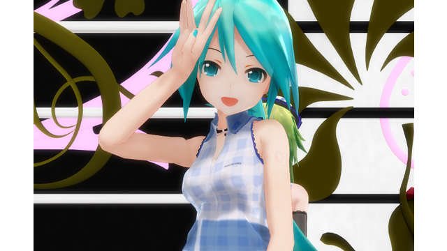 大人あぴミク（ポニテ改変ver2）モデル