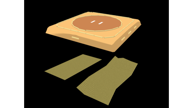 MMD　土俵＆ござ