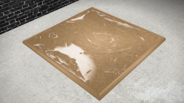 巨大ネズミ捕り（mouse glue trap）