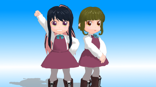 ながなみしゃまとたかなみちゃん