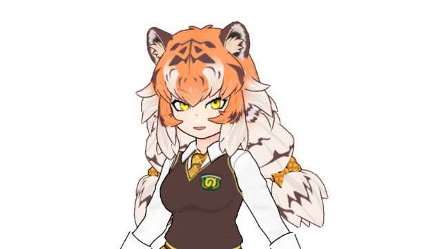 アムールトラ風モデルver1.1