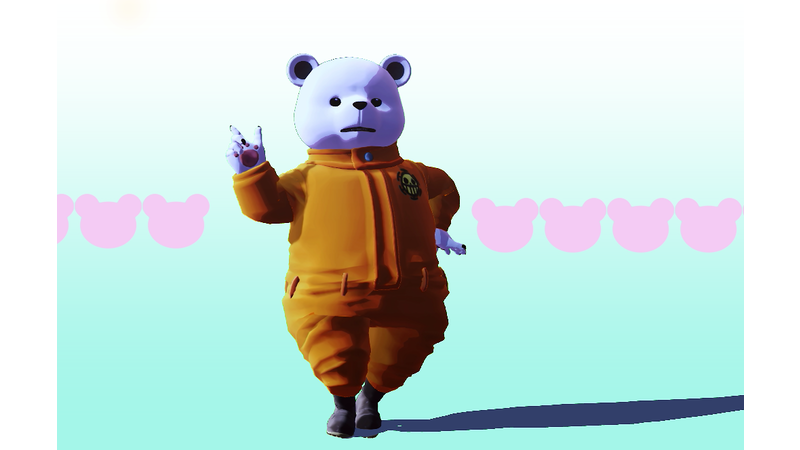 【MMDモデル】　鶯餅式ベポ
