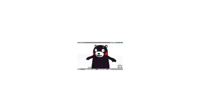 MMD用モデル『くまモン』
