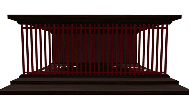 シンプル格子檻