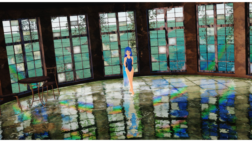 蜜月アン・ドゥ・トロワ＿カメラ配布五月雨競泳