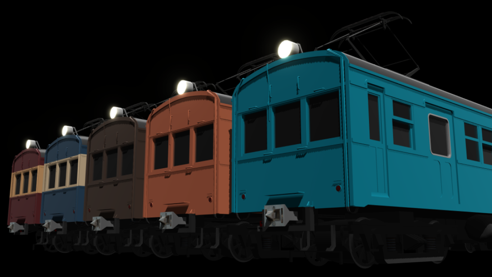 17m級電車セット