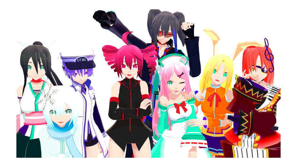 UTAU【モデルセット】 支援版0.1