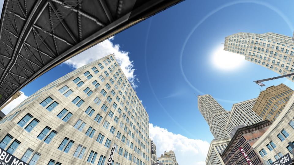 Lensdistortionエフェクト