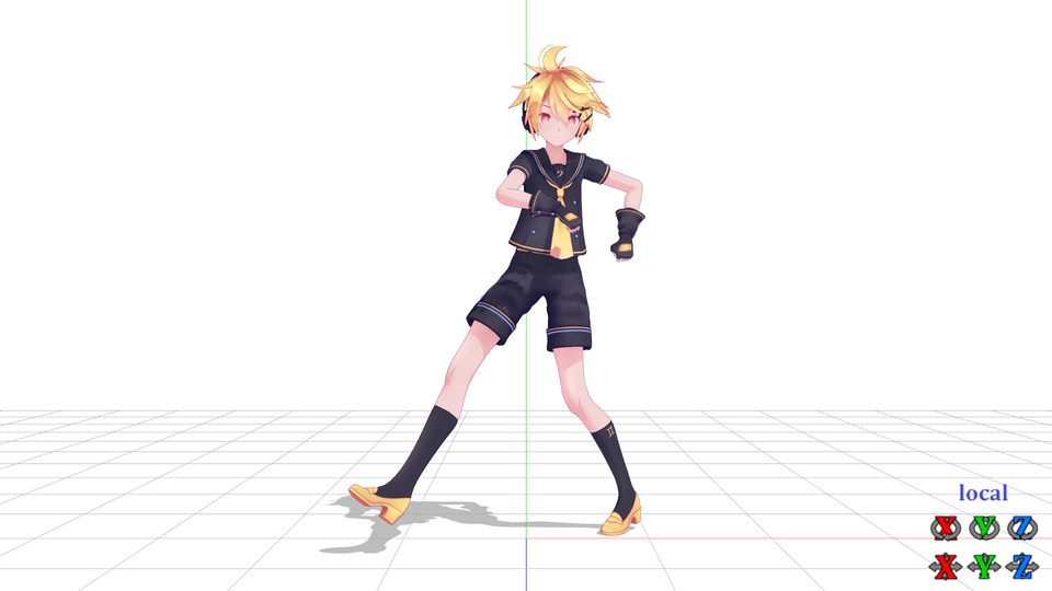 【MMDモーション】ChicagoFootworkSample