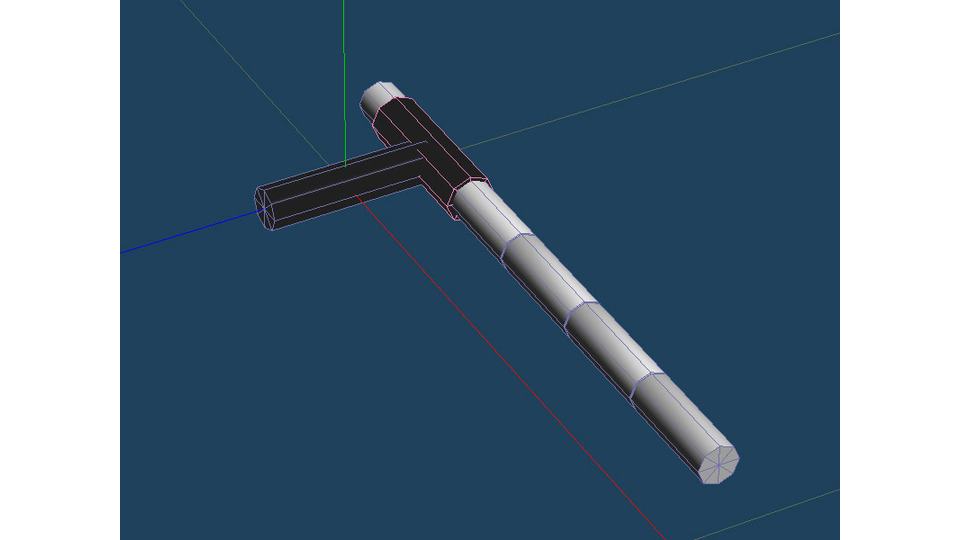 【MMD-OMF10】風紀委員長のトンファーver1.00