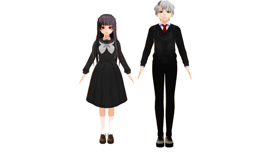 怪異症候群MMDモデル