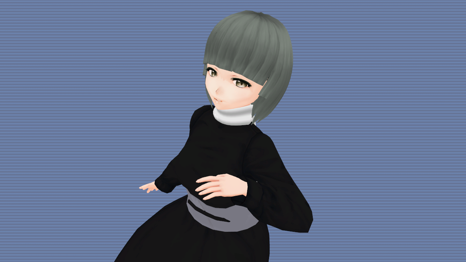 シノブ MMDモデル ver 1.00