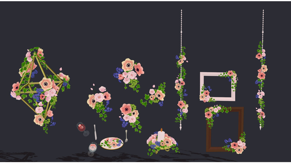 アネモネを飾る