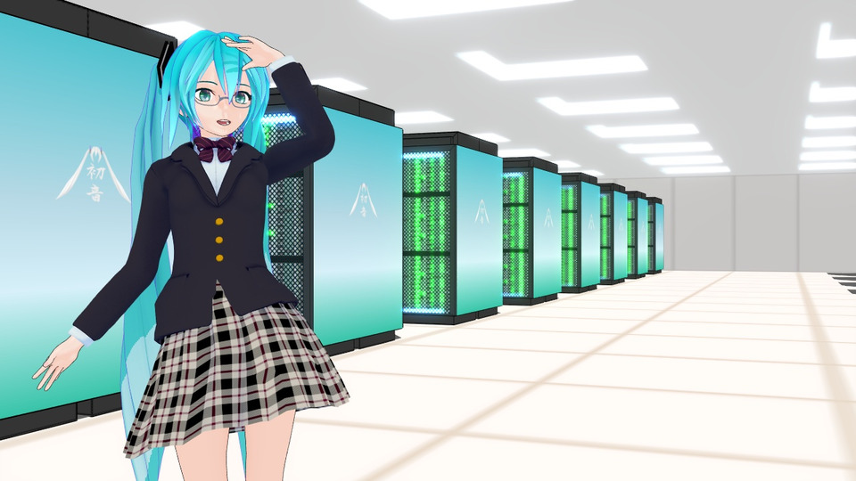 サーバールーム風ステージ