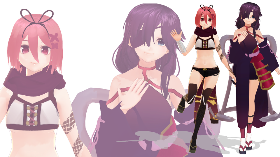 【天華百剣】大倶利伽羅・燭台切光忠モデル配布【20.10/19】