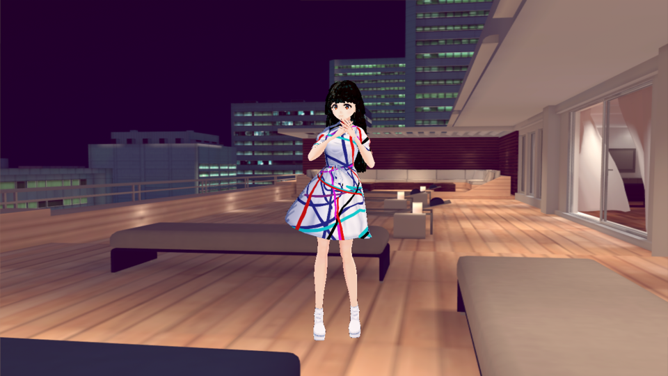 MMD用PMX美和子さん。