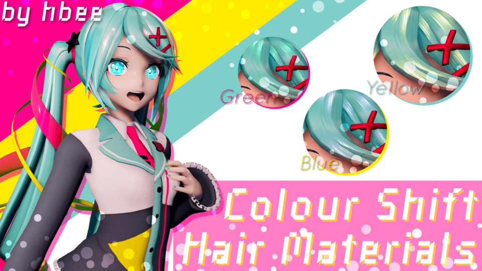 Colour Shift Hair Materials [DL]