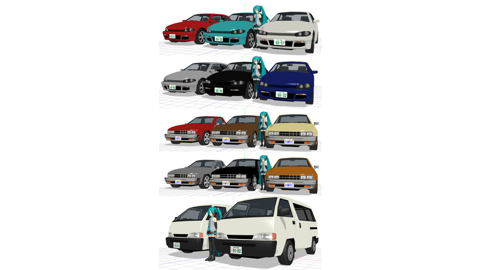 モブ車両セット03