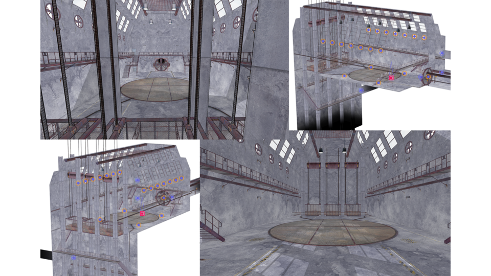 【MMD】どっかで見た事ある倉庫【ステージ配布】