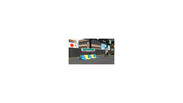 駅ホーム椅子 ver1.03