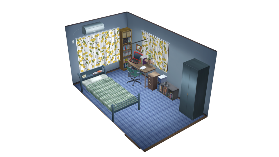 移植PMXファイル [主人公部屋]