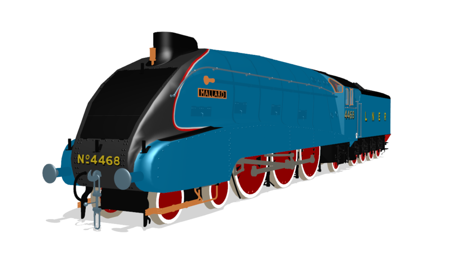 LNER class A4 Mallard - BowlRoll
