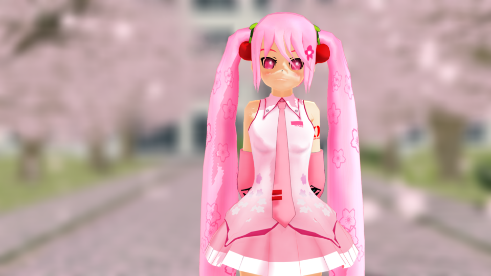 ひとま式初音ミク_桜ミクVer