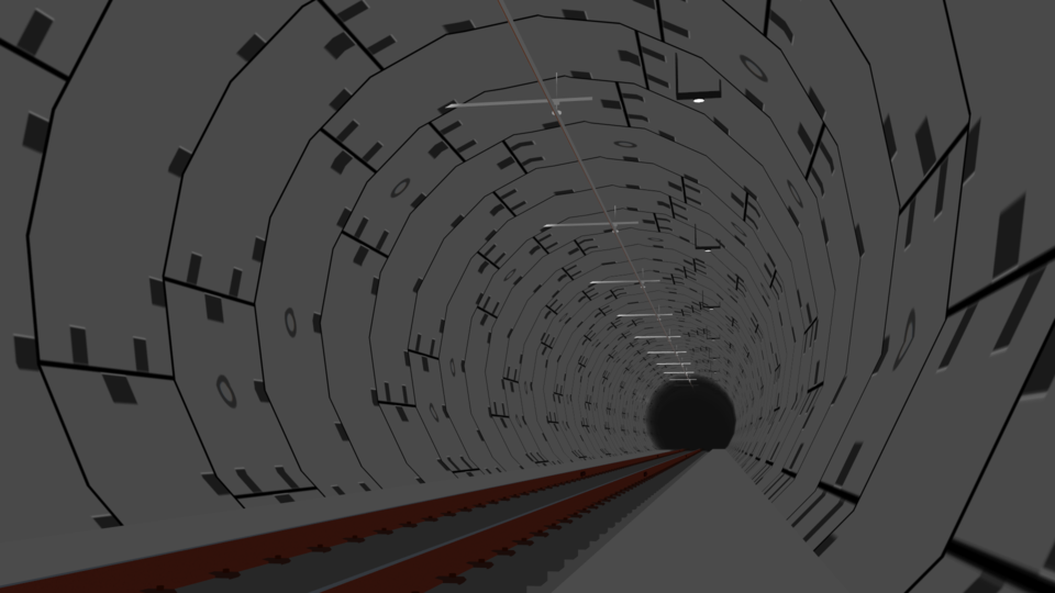 シールドトンネルセット