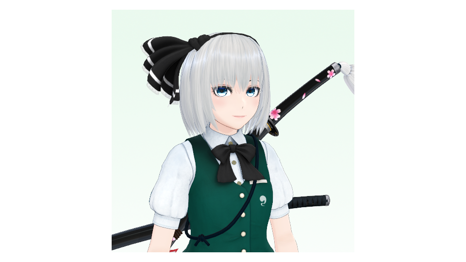 魂魄妖夢風モデルver1.11配布