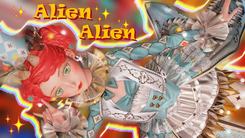 【alien alien】srt/lrc中日歌词配布