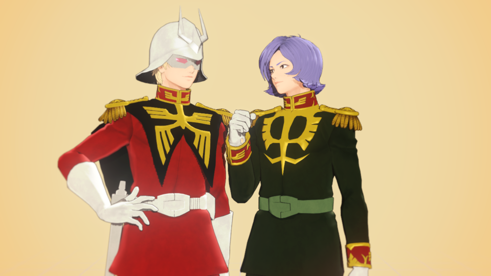 まほろか式シャアとガルマ（一年戦争時代）