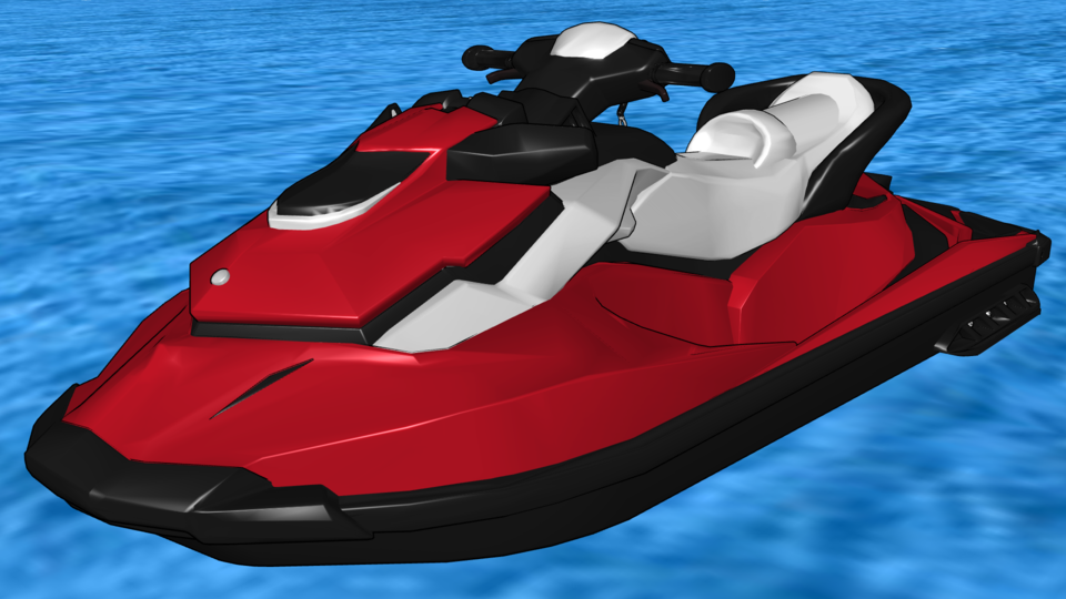 マリンジェットMMDモデル