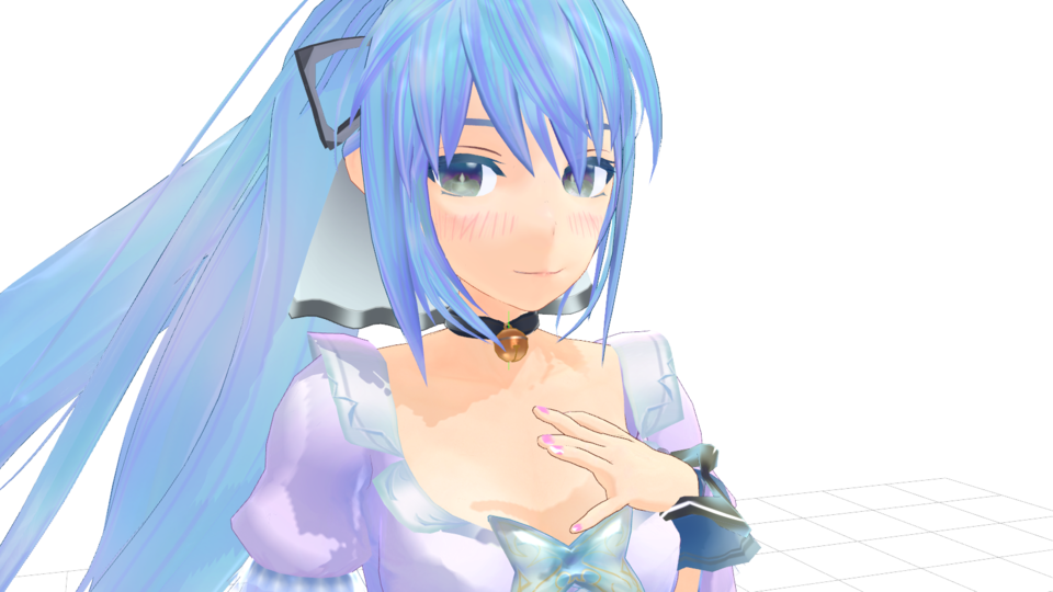 フルー　MMD用オリジナルモデル