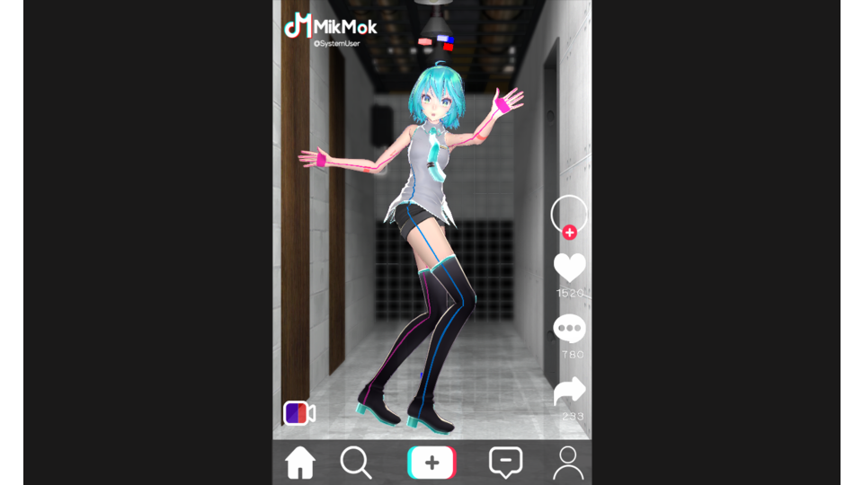 TikTok風動画作成用シャッフルダンスキット Ver２