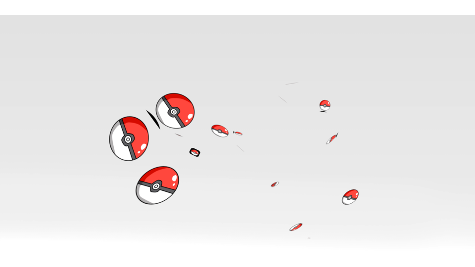 Pokeball Throw Effect BowlRoll