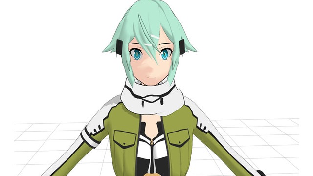 シノンっぽい人 GGO衣装 ver1.1