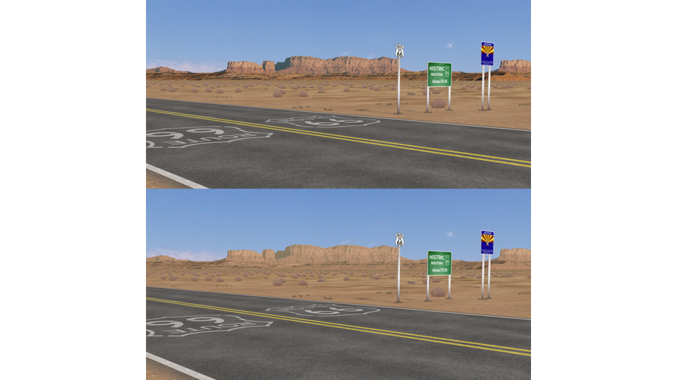 【MMD】 Route66 Ver3.1 【ステージ配布】